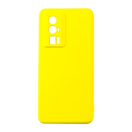 Чехол Colorful Case TPU для POCO F5 Pro лимонно-желтый