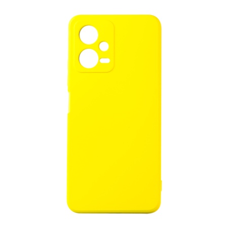 Чехол Colorful Case TPU для Redmi Note 12 5G / POCO X5 5G лимонно-желтый
